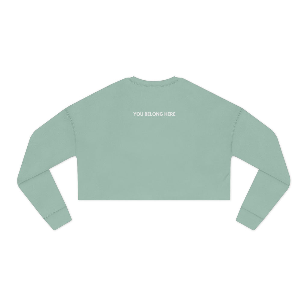 UBelong Minimalist Cropped Crewneck Sweatshirt