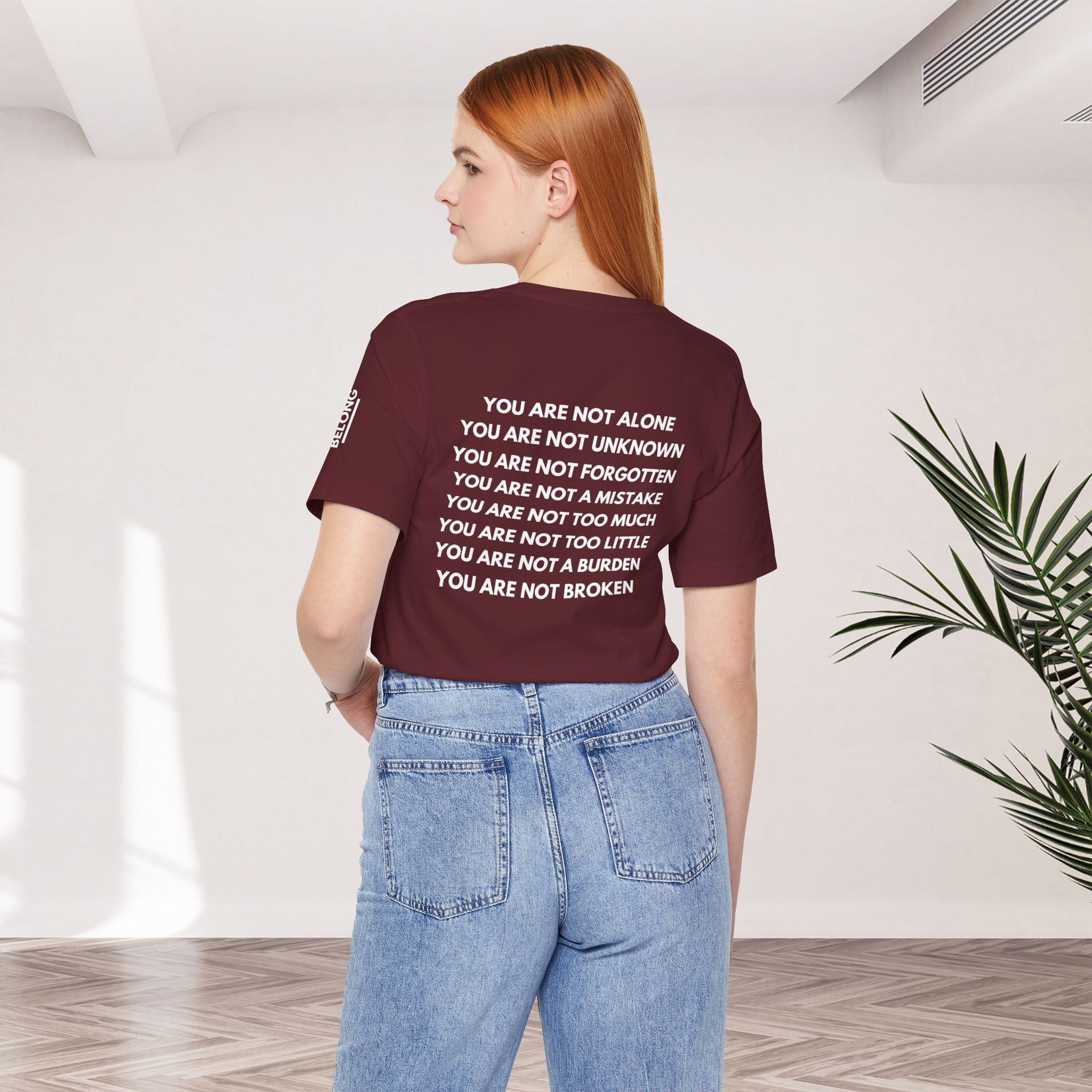 Positive Affirmation + Mental Health Awareness Tee