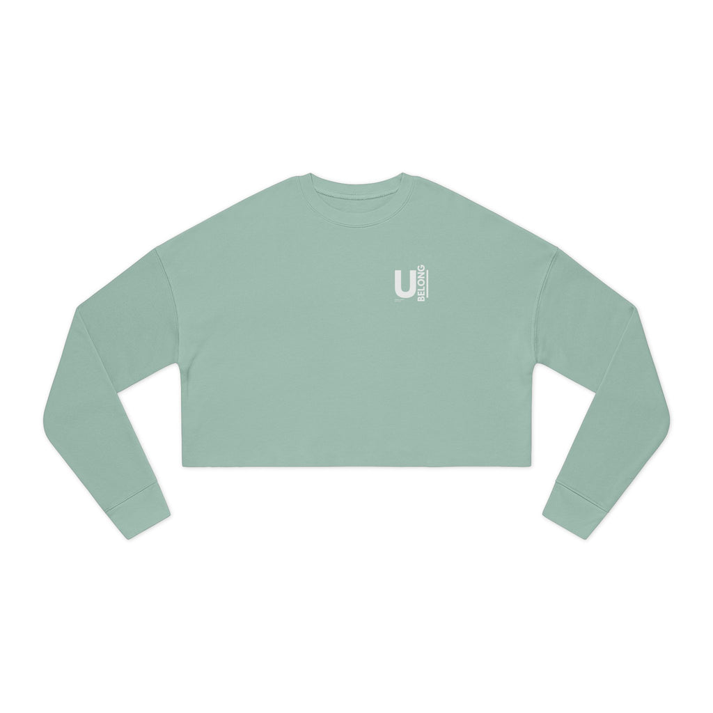 UBelong Minimalist Cropped Crewneck Sweatshirt
