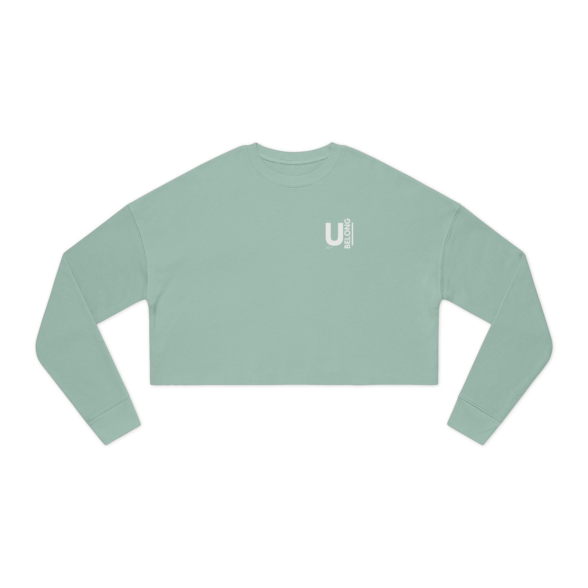 UBelong Minimalist Cropped Crewneck Sweatshirt