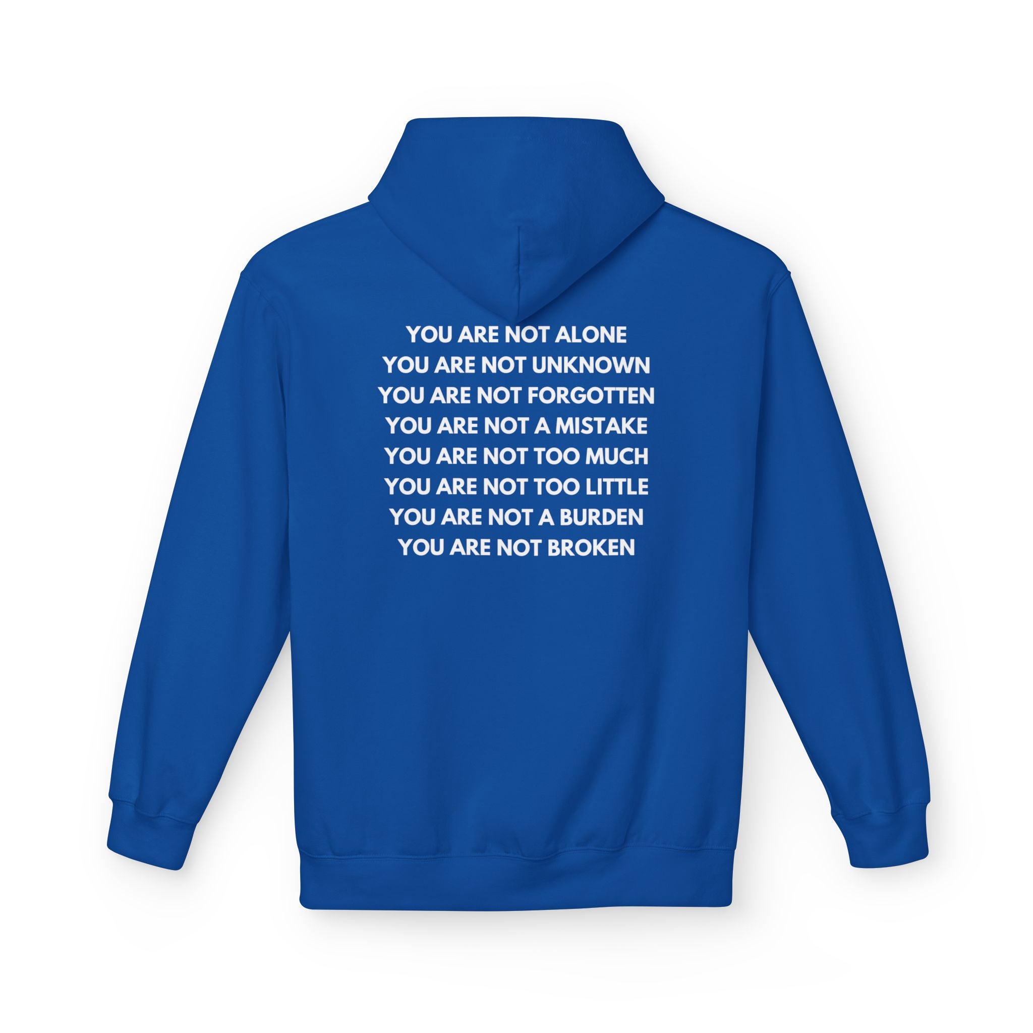 Positive Affirmation + Mental Health Awareness Hoodie