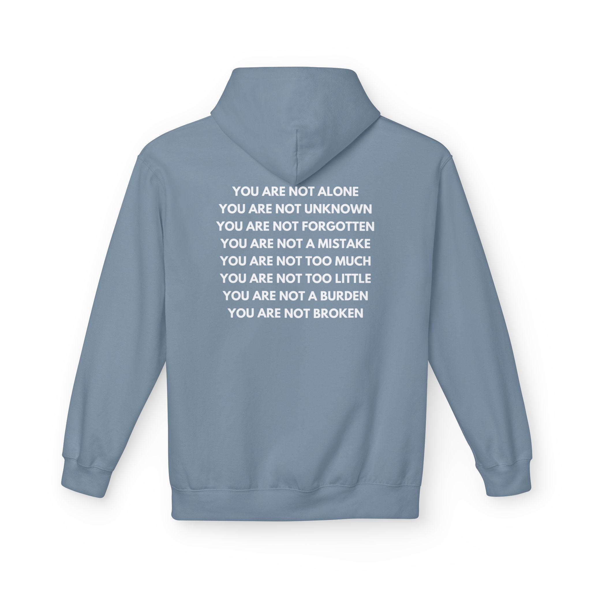 Positive Affirmation + Mental Health Awareness Hoodie