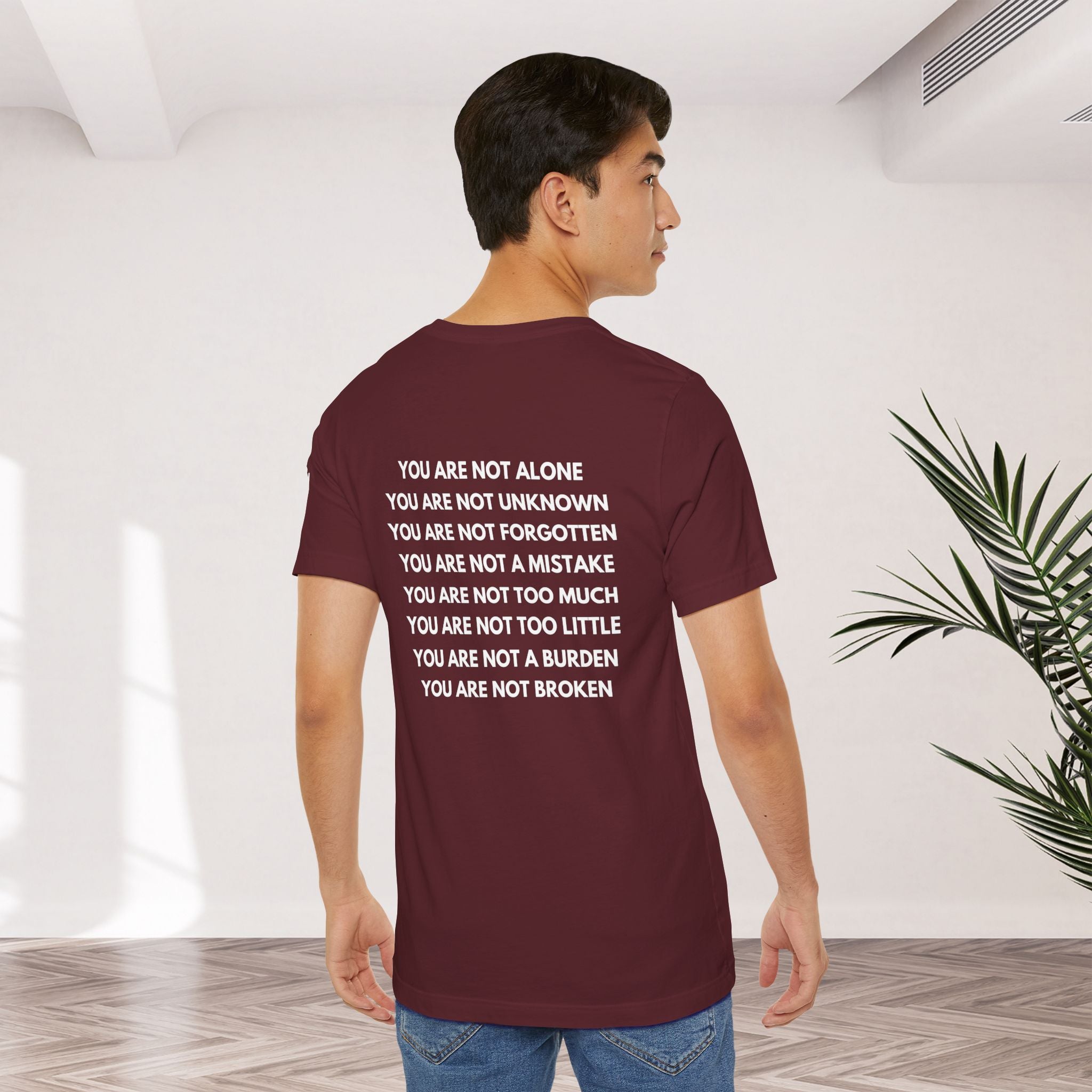 Positive Affirmation + Mental Health Awareness Tee