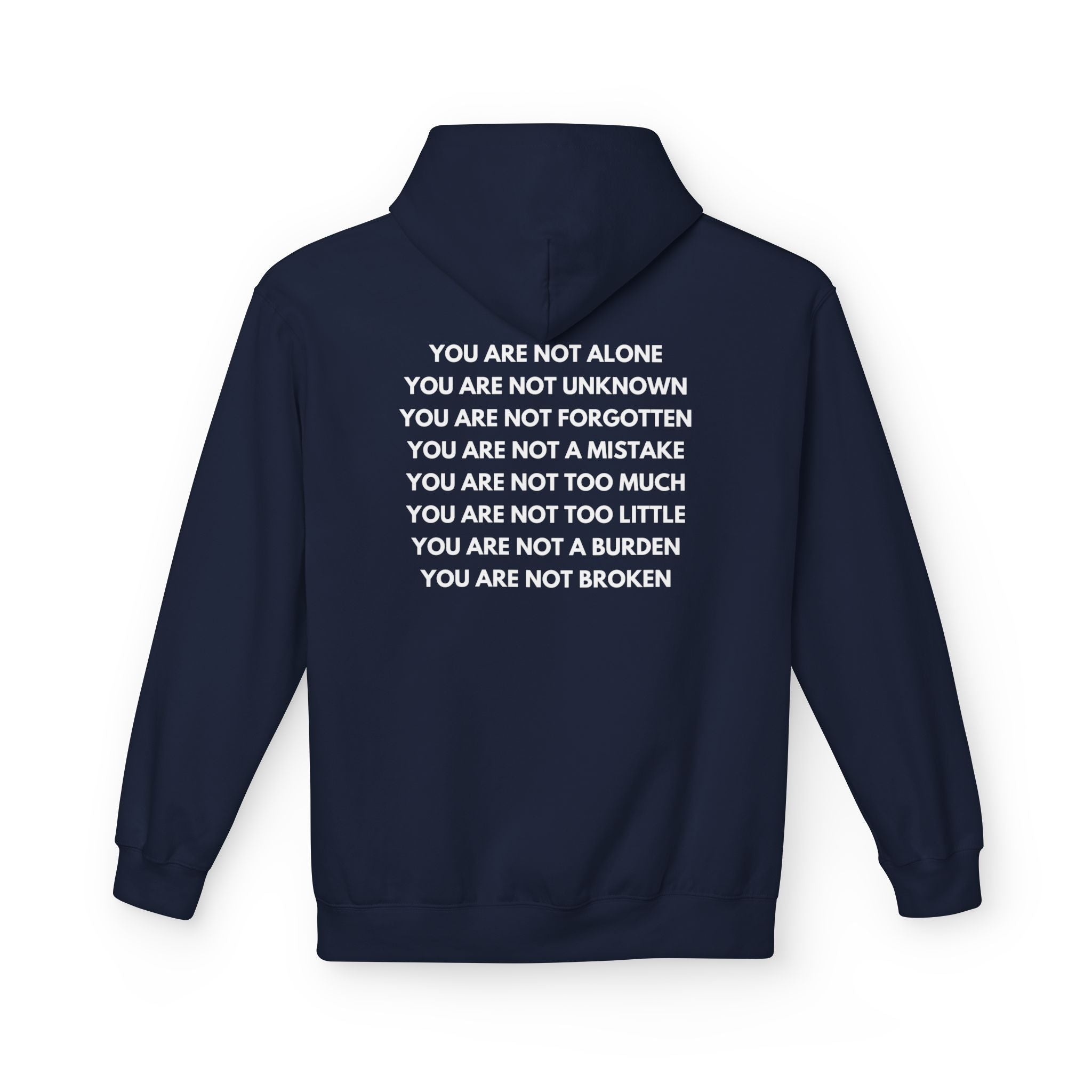 Positive Affirmation + Mental Health Awareness Hoodie