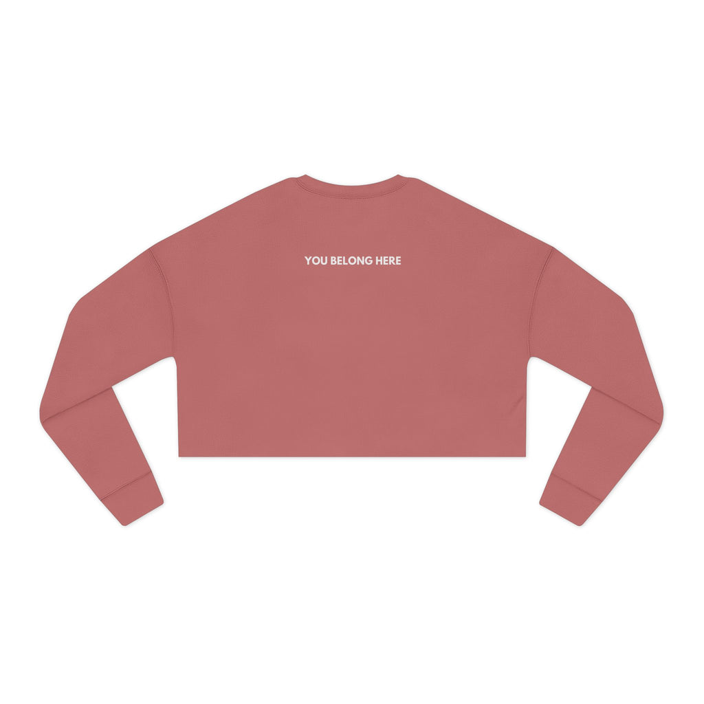 UBelong Minimalist Cropped Crewneck Sweatshirt