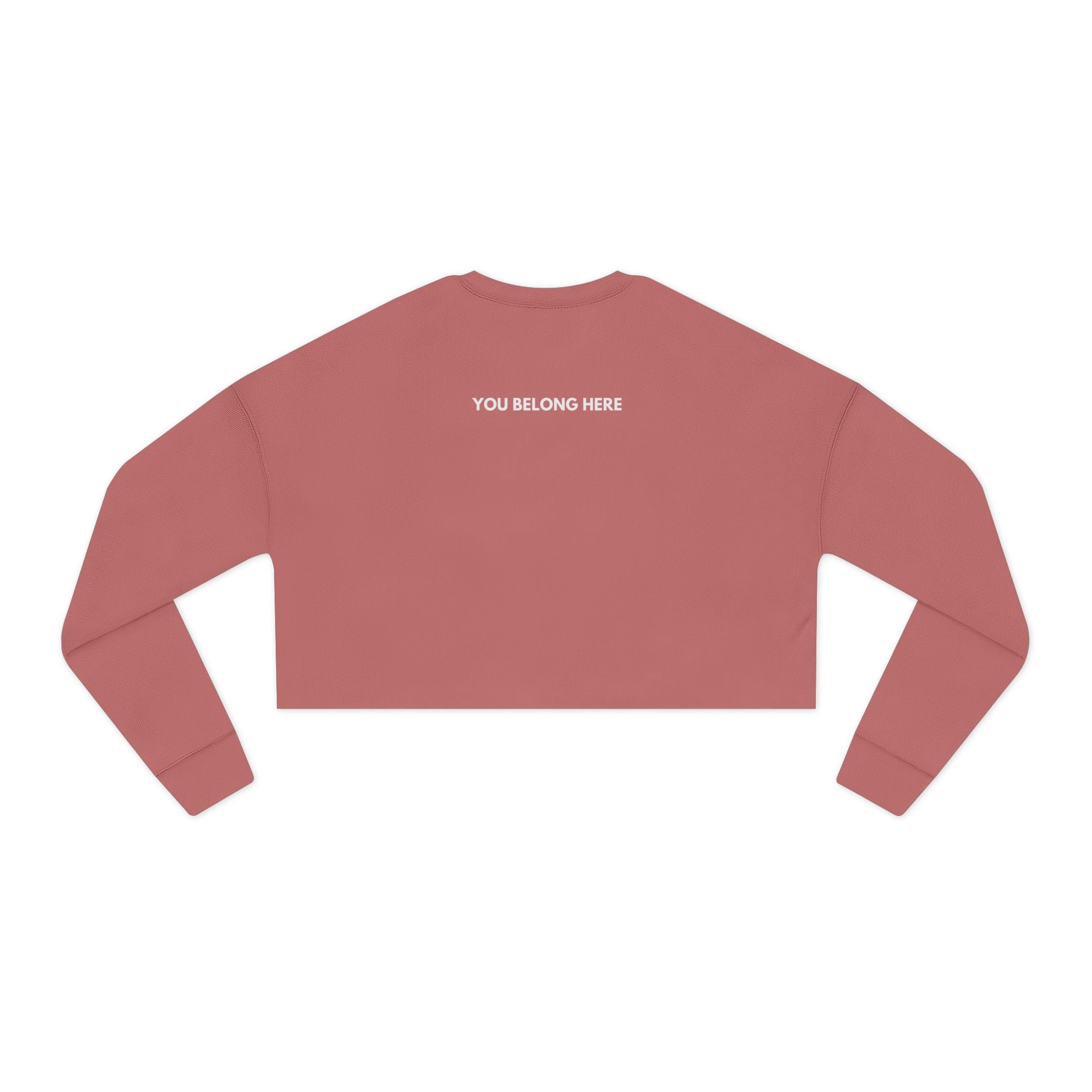 UBelong Minimalist Cropped Crewneck Sweatshirt