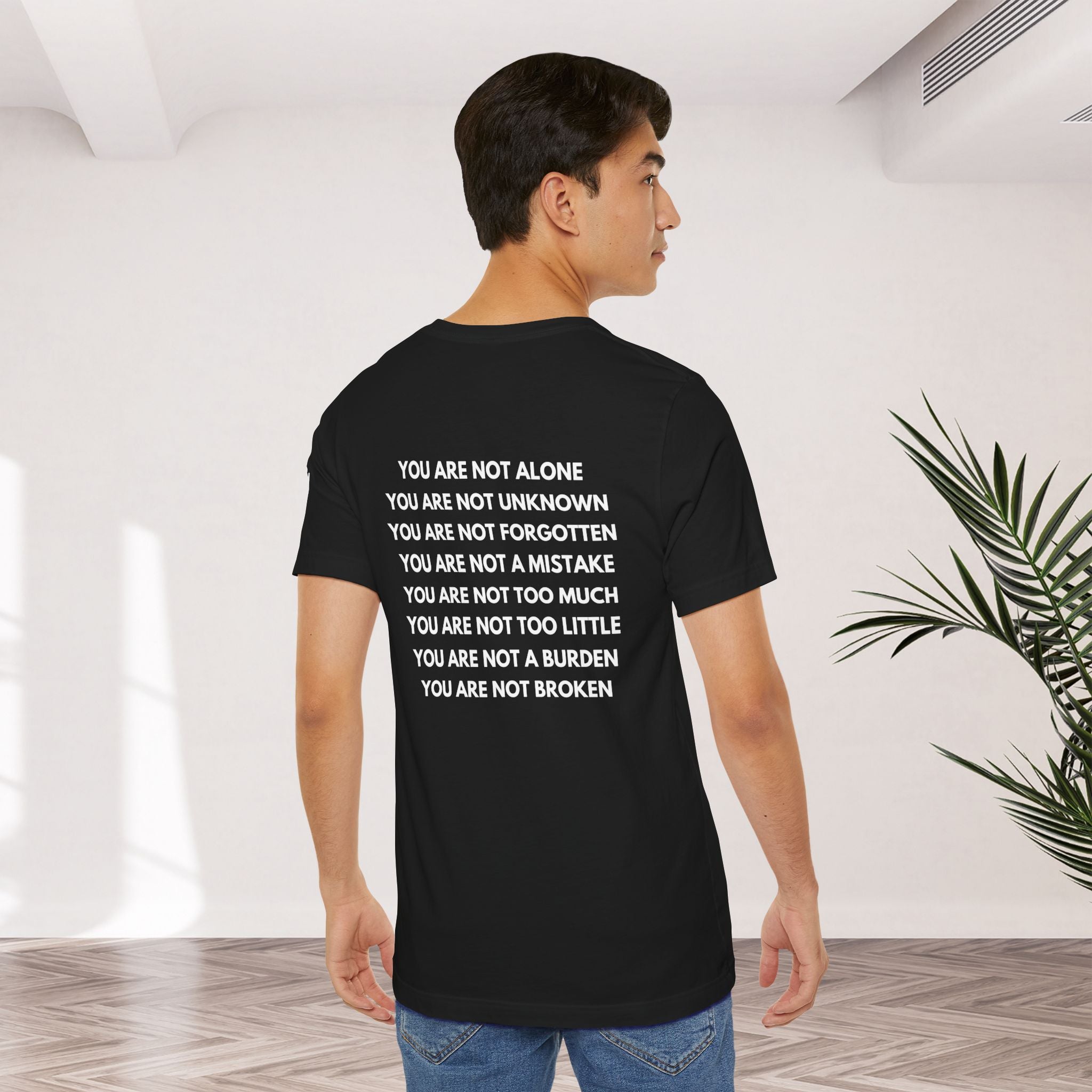 Positive Affirmation + Mental Health Awareness Tee