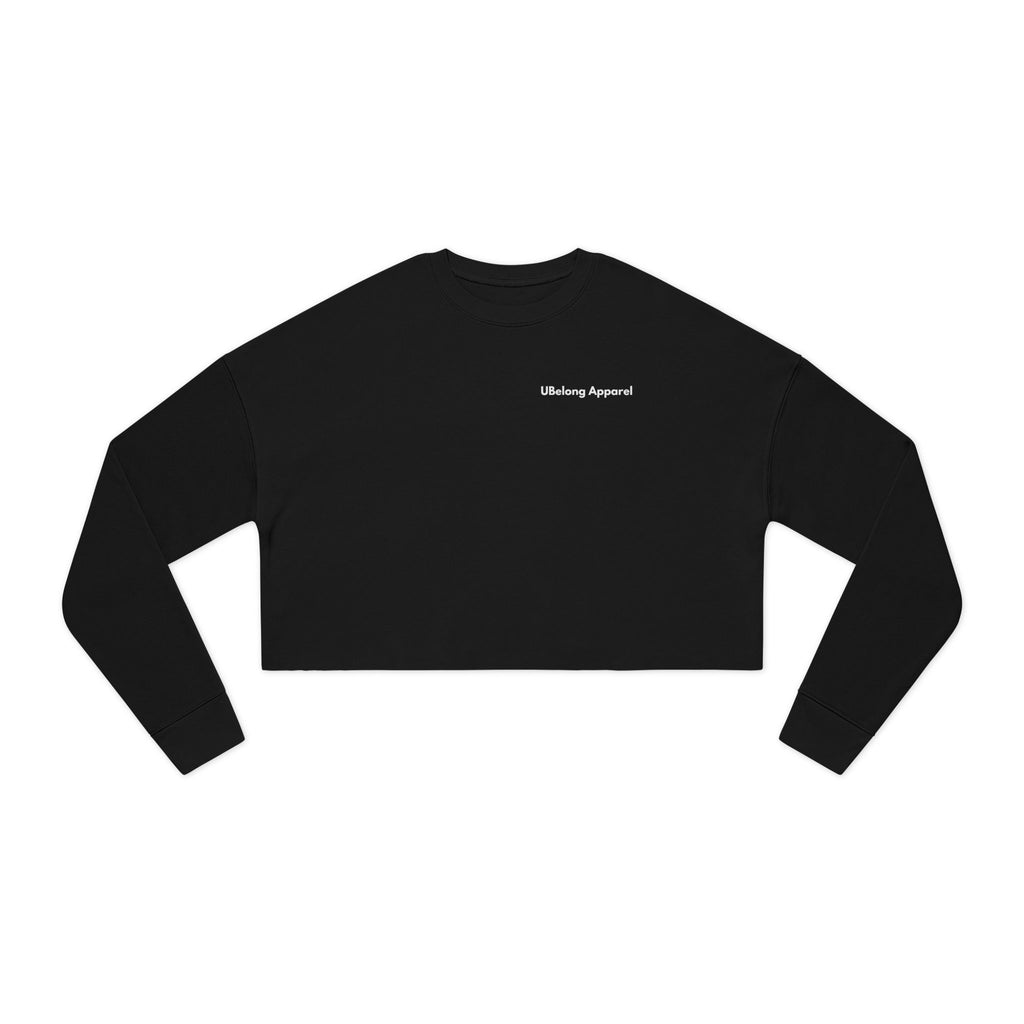 Positive Affirmation + Mental Health Awareness Cropped Crewneck Sweatshirt
