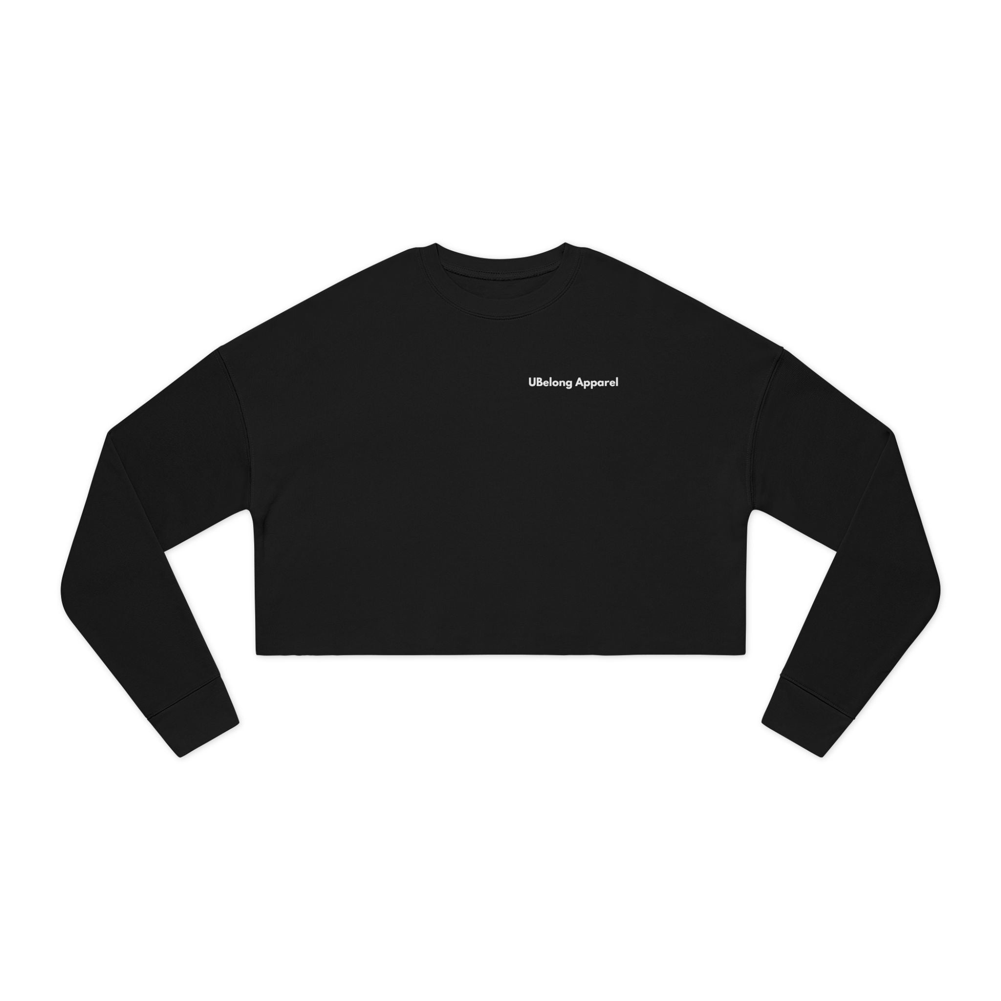 Positive Affirmation + Mental Health Awareness Cropped Crewneck Sweatshirt