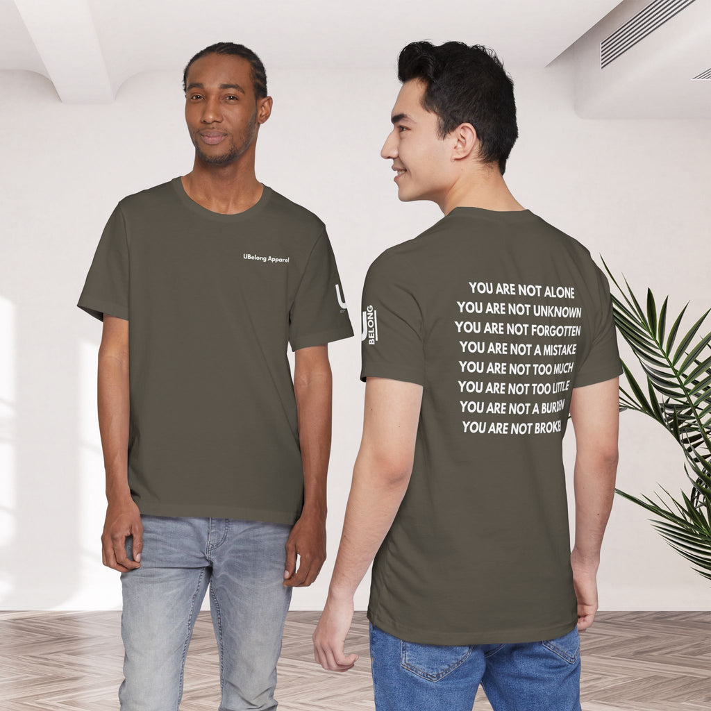 Positive Affirmation + Mental Health Awareness Tee