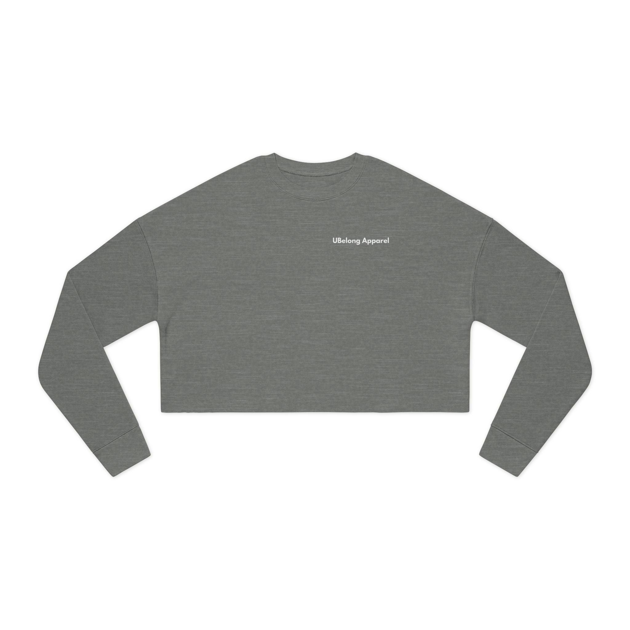 Positive Affirmation + Mental Health Awareness Cropped Crewneck Sweatshirt