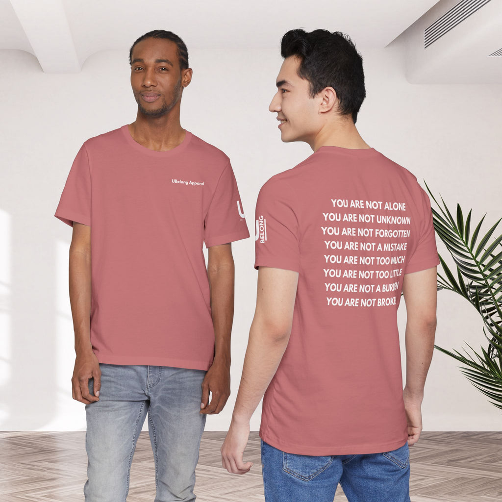 Positive Affirmation + Mental Health Awareness Tee