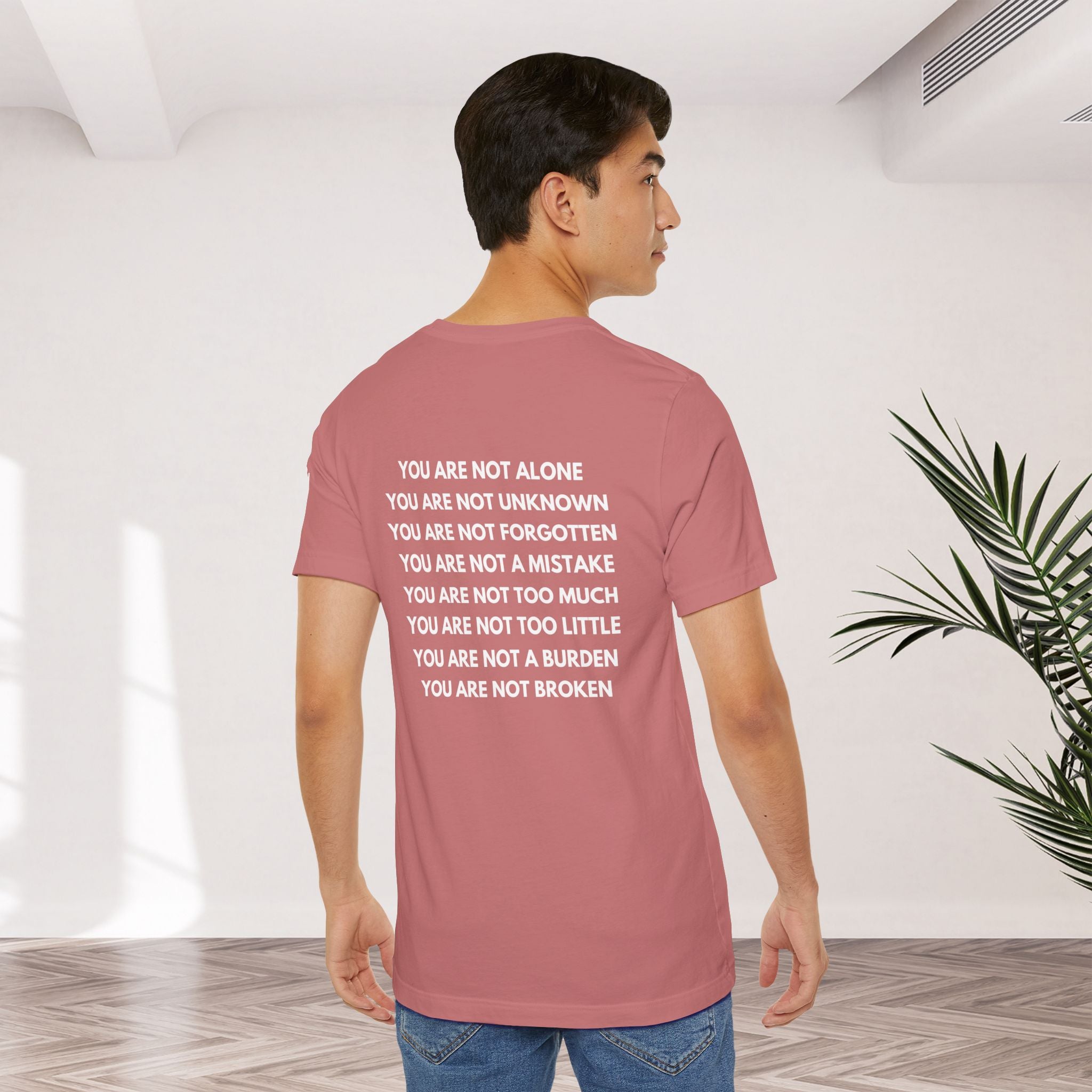 Positive Affirmation + Mental Health Awareness Tee