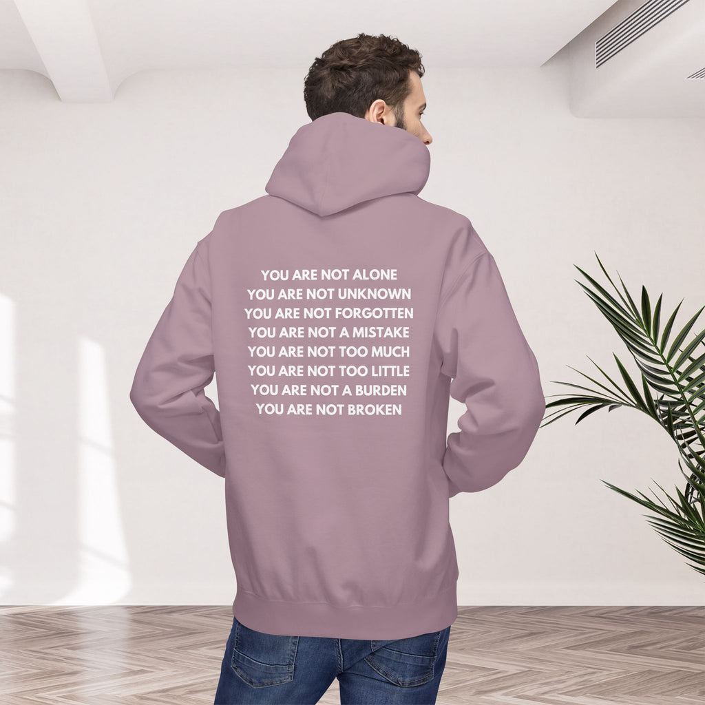 Positive Affirmation + Mental Health Awareness Hoodie