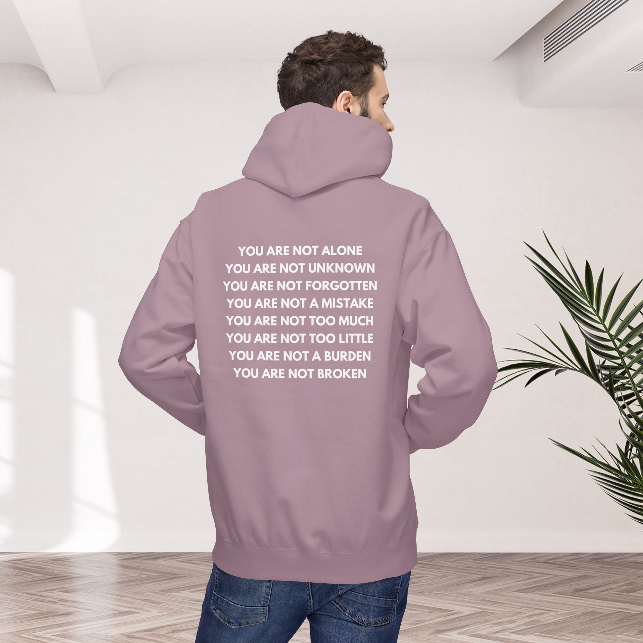 Positive Affirmation + Mental Health Awareness Hoodie