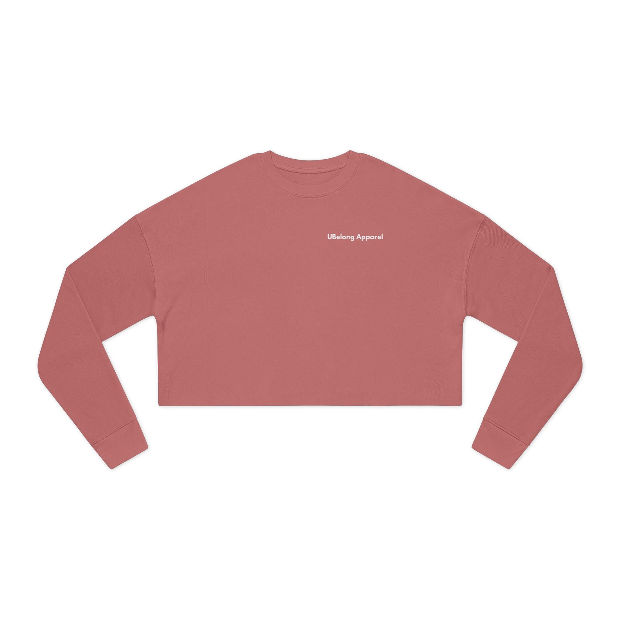 Positive Affirmation + Mental Health Awareness Cropped Crewneck Sweatshirt