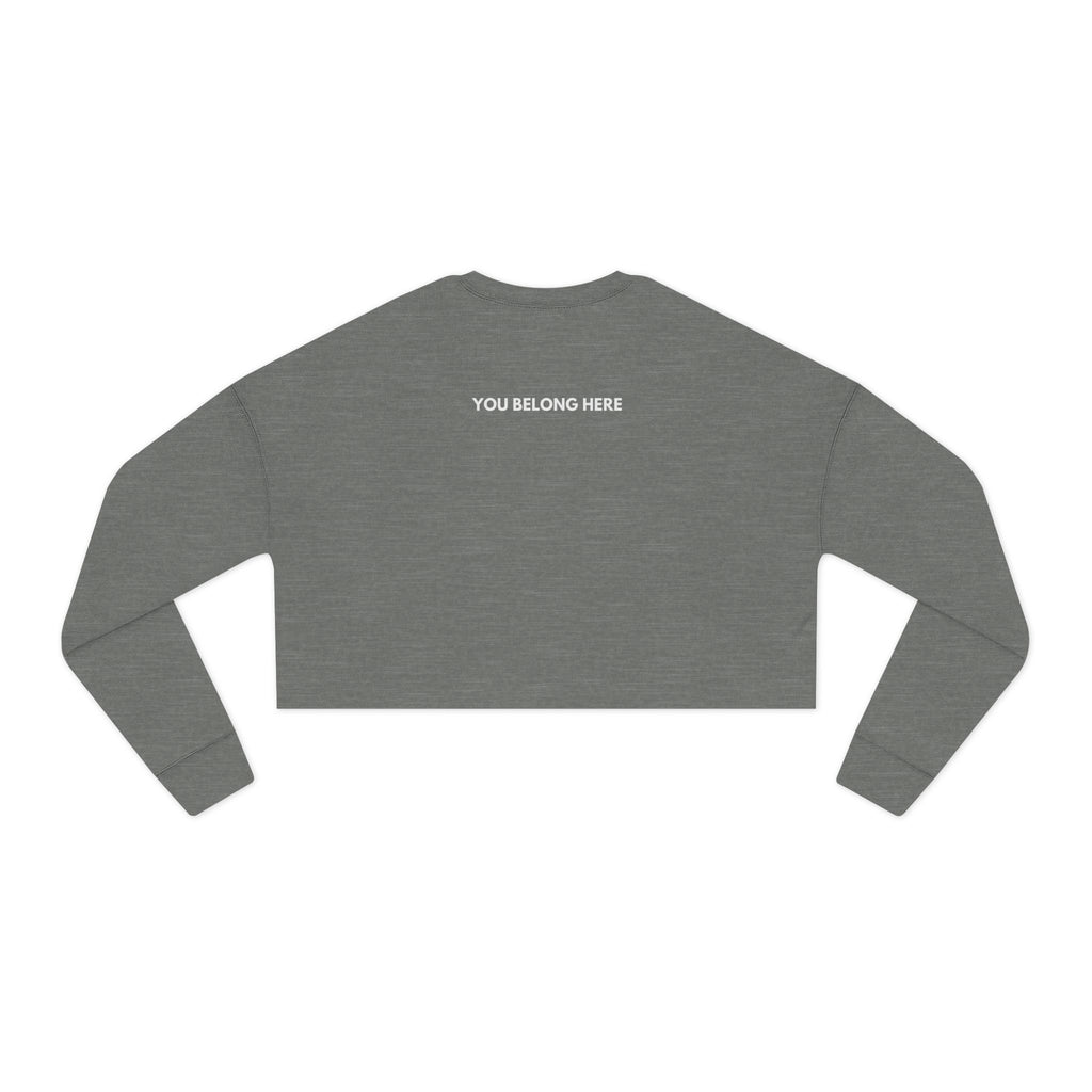 UBelong Minimalist Cropped Crewneck Sweatshirt