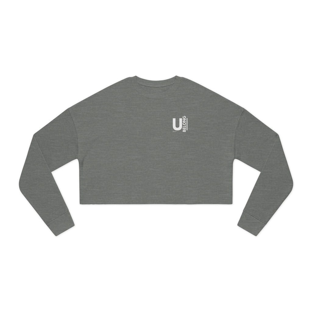 UBelong Minimalist Cropped Crewneck Sweatshirt