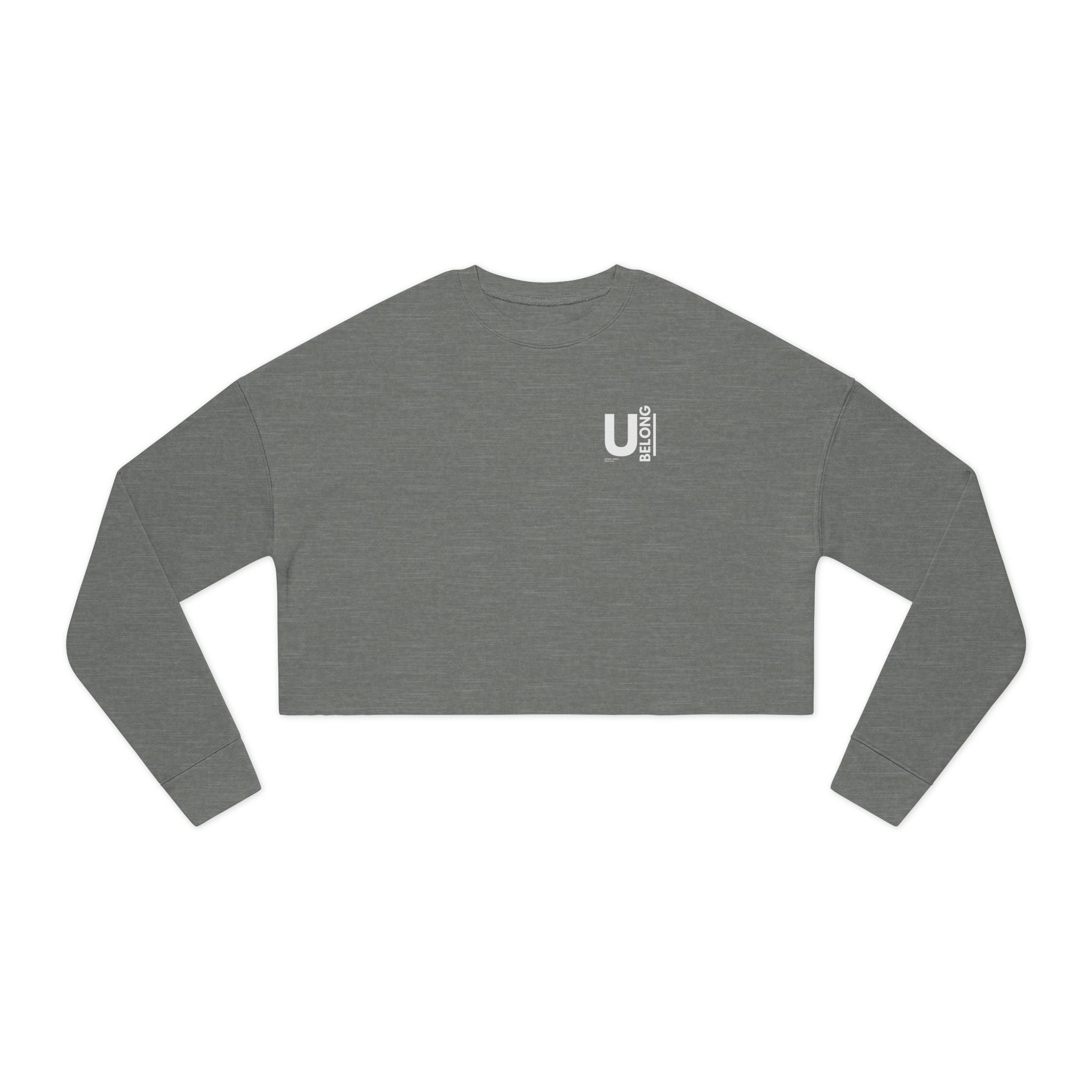 UBelong Minimalist Cropped Crewneck Sweatshirt
