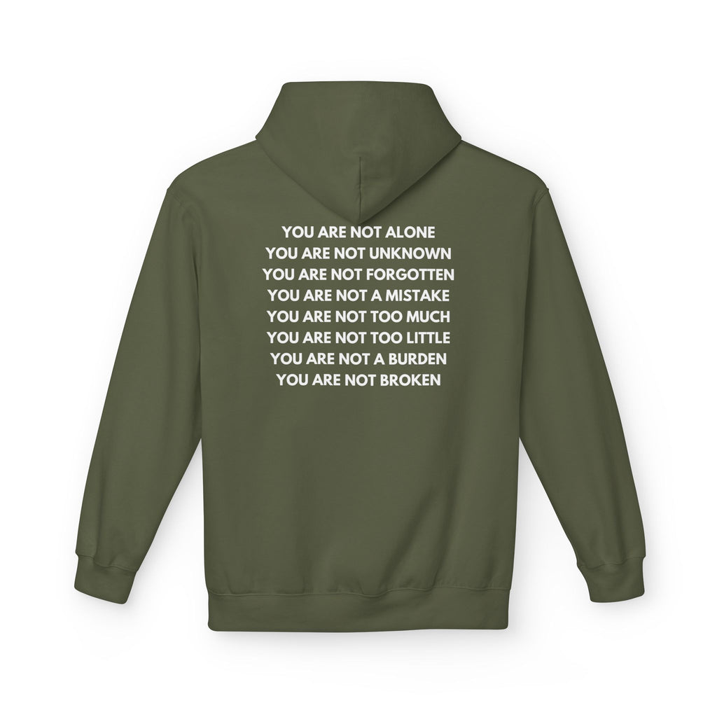 Positive Affirmation + Mental Health Awareness Hoodie