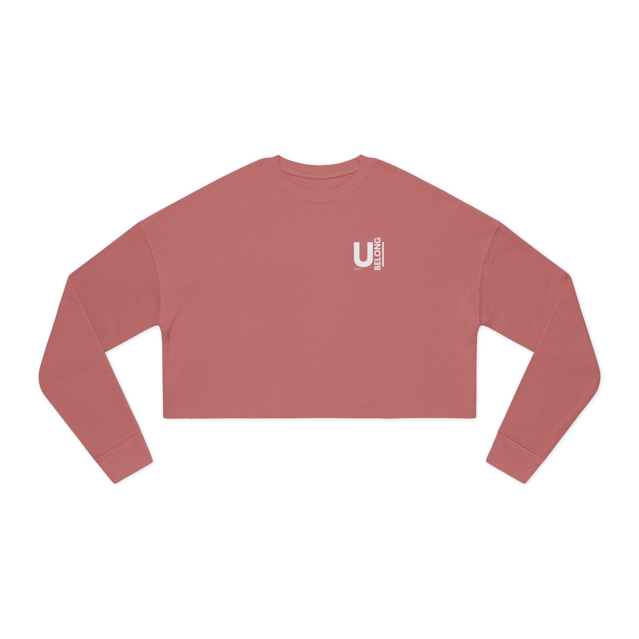 UBelong Minimalist Cropped Crewneck Sweatshirt