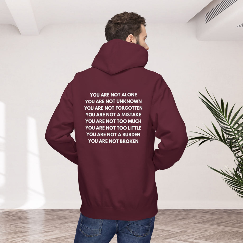 Positive Affirmation + Mental Health Awareness Hoodie