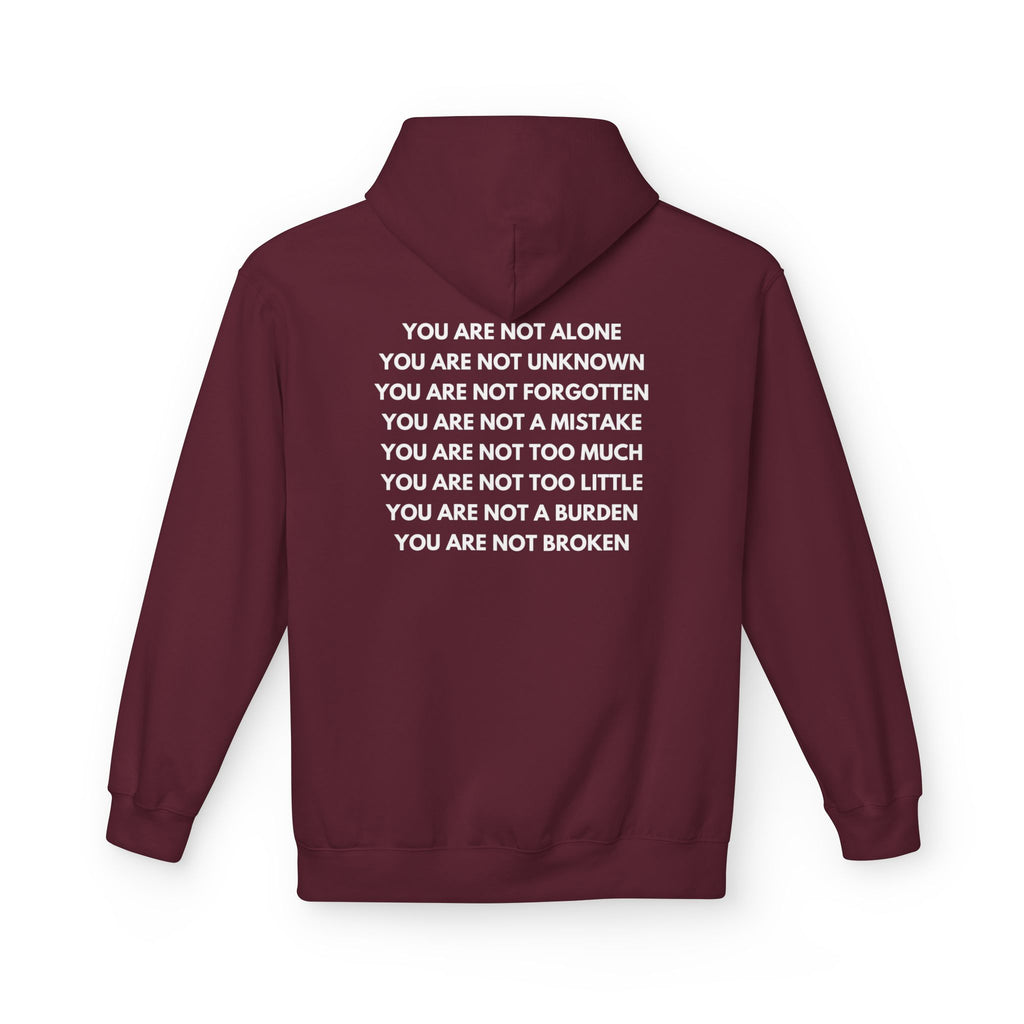 Positive Affirmation + Mental Health Awareness Hoodie